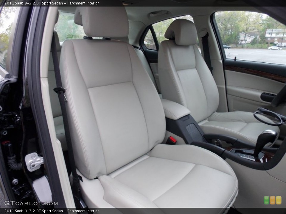 Parchment Interior Photo for the 2011 Saab 9-3 2.0T Sport Sedan #80400079