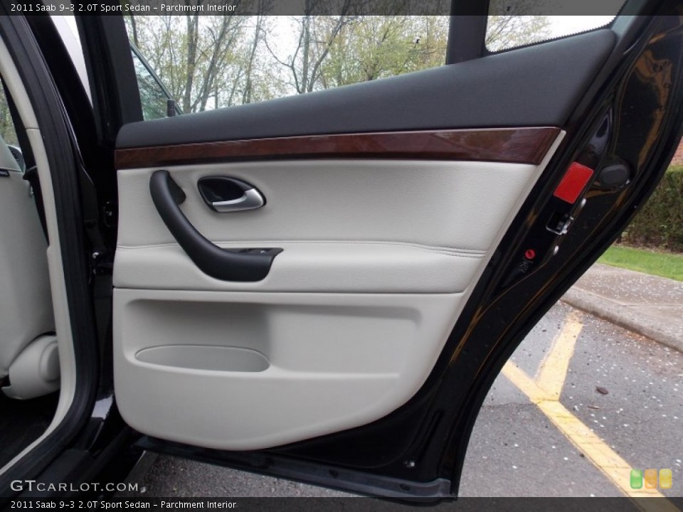 Parchment Interior Door Panel for the 2011 Saab 9-3 2.0T Sport Sedan #80400136