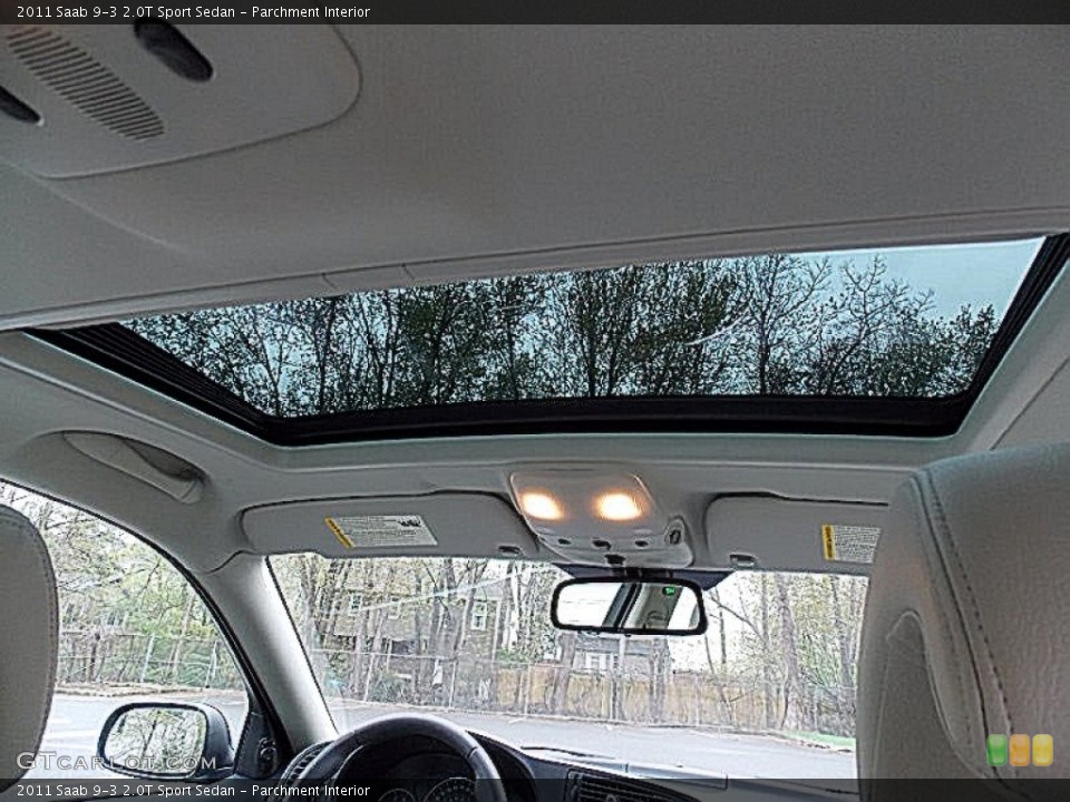 Parchment Interior Sunroof for the 2011 Saab 9-3 2.0T Sport Sedan #80400224