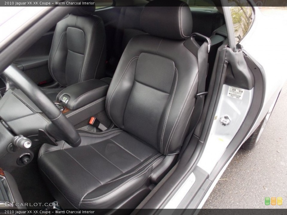 Warm Charcoal Interior Front Seat for the 2010 Jaguar XK XK Coupe #80400783