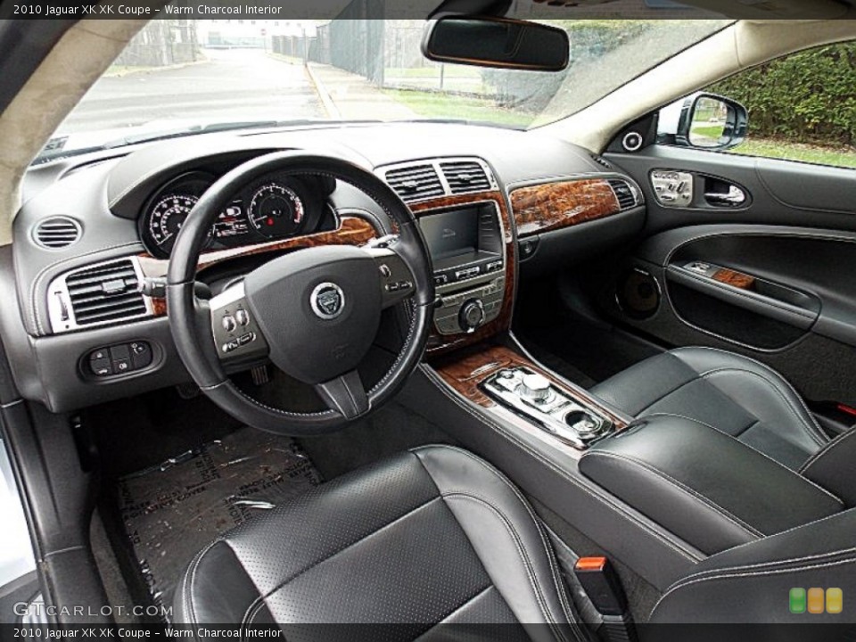 Warm Charcoal Interior Prime Interior for the 2010 Jaguar XK XK Coupe #80400855