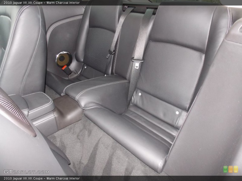 Warm Charcoal Interior Rear Seat for the 2010 Jaguar XK XK Coupe #80400877