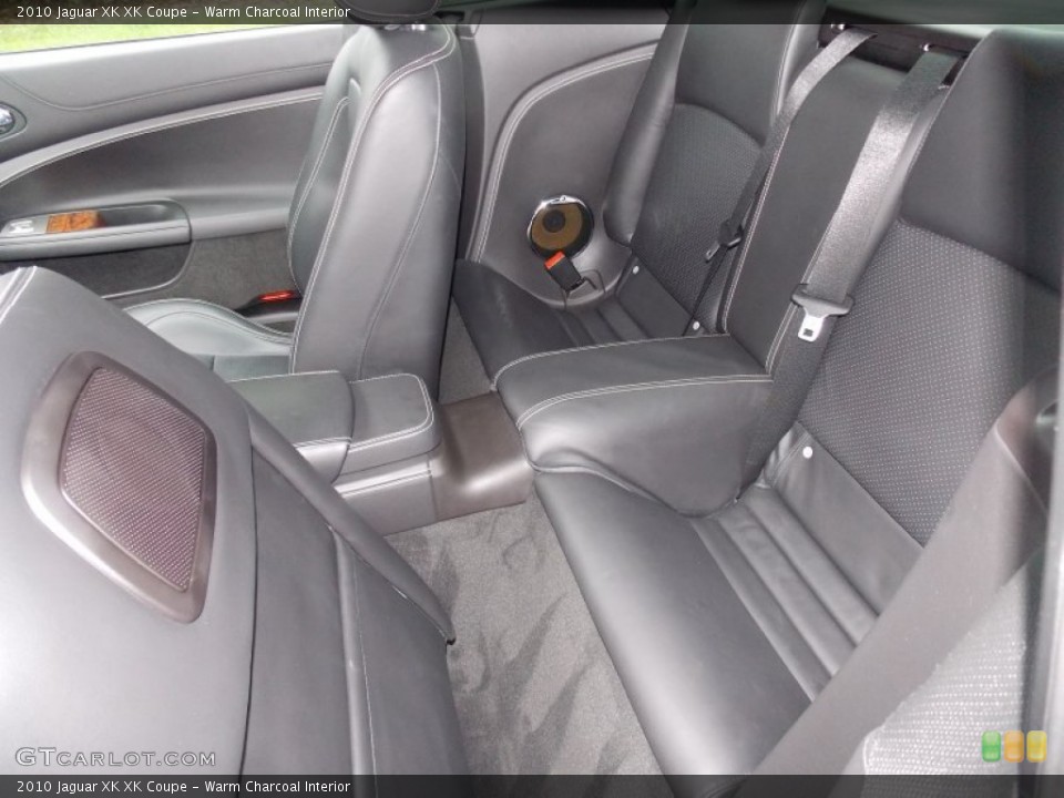 Warm Charcoal Interior Rear Seat for the 2010 Jaguar XK XK Coupe #80400907
