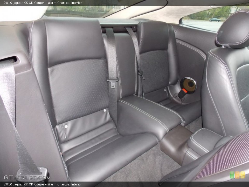 Warm Charcoal Interior Rear Seat for the 2010 Jaguar XK XK Coupe #80401022