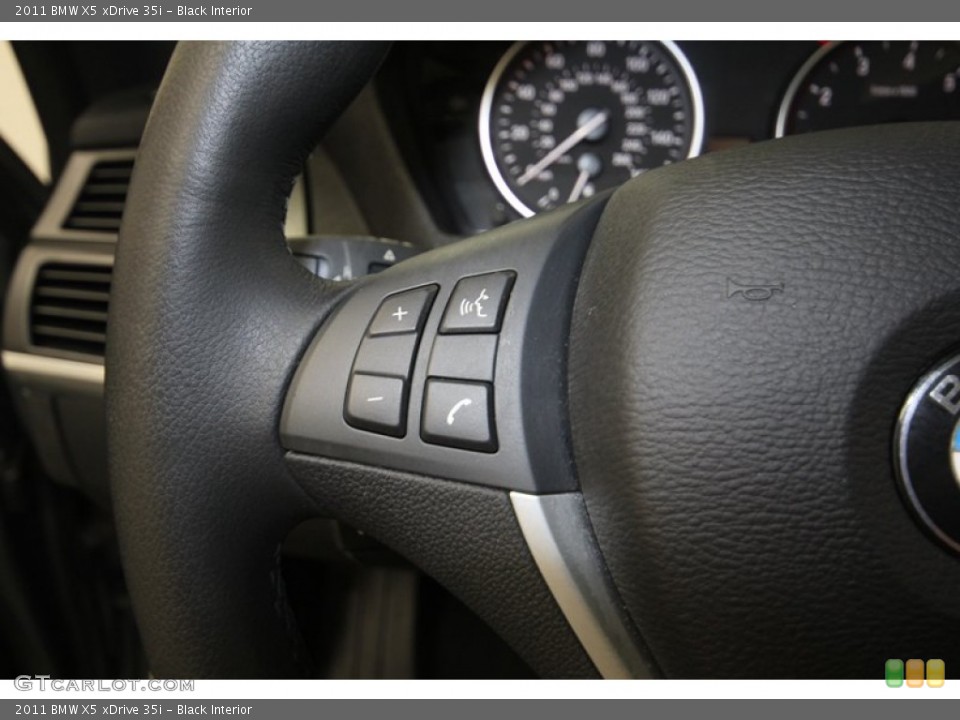 Black Interior Controls for the 2011 BMW X5 xDrive 35i #80401111
