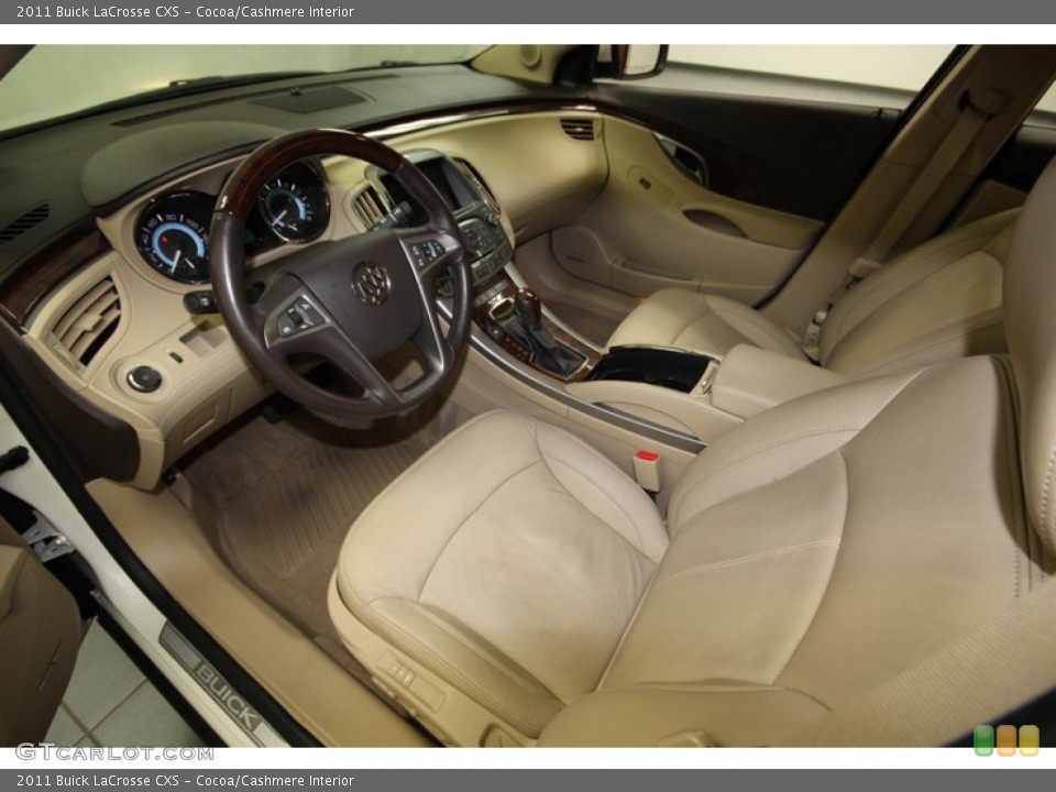Cocoa/Cashmere 2011 Buick LaCrosse Interiors