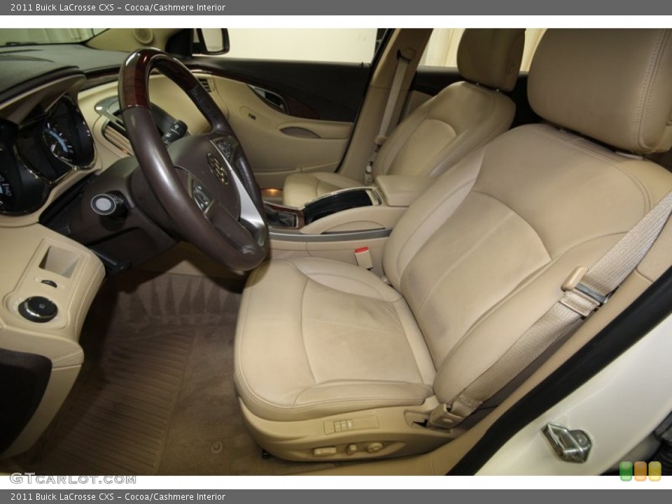 Cocoa/Cashmere Interior Photo for the 2011 Buick LaCrosse CXS #80401804