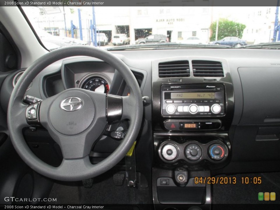 Charcoal Gray Interior Dashboard for the 2008 Scion xD  #80402131