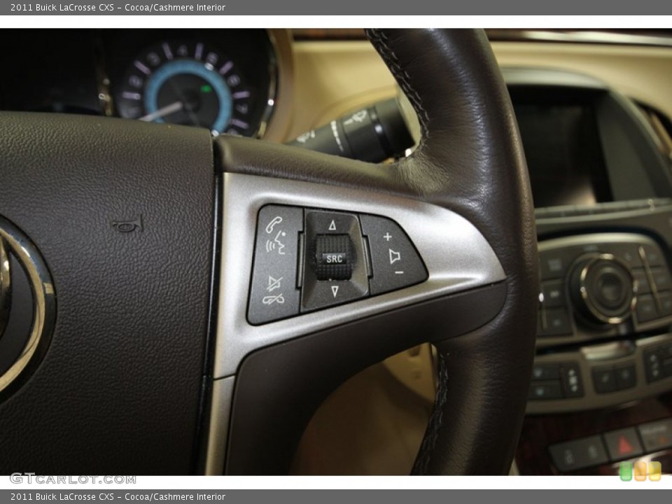 Cocoa/Cashmere Interior Controls for the 2011 Buick LaCrosse CXS #80402167