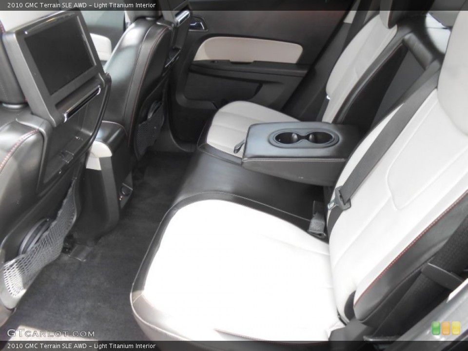 Light Titanium Interior Rear Seat for the 2010 GMC Terrain SLE AWD #80403895
