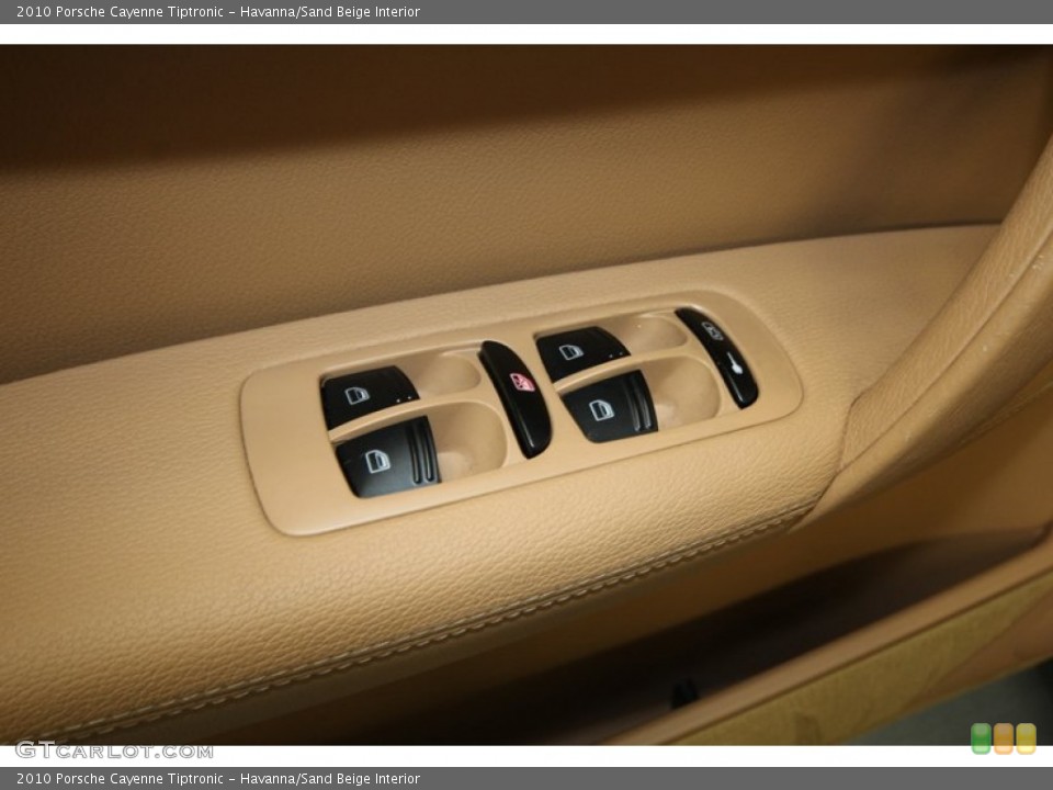 Havanna/Sand Beige Interior Controls for the 2010 Porsche Cayenne Tiptronic #80404108