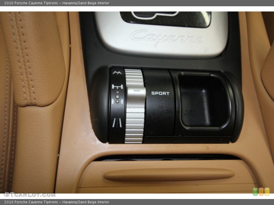 Havanna/Sand Beige Interior Controls for the 2010 Porsche Cayenne Tiptronic #80404296