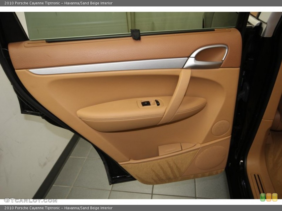 Havanna/Sand Beige Interior Door Panel for the 2010 Porsche Cayenne Tiptronic #80404447