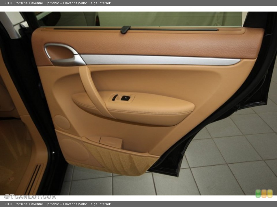 Havanna/Sand Beige Interior Door Panel for the 2010 Porsche Cayenne Tiptronic #80404610