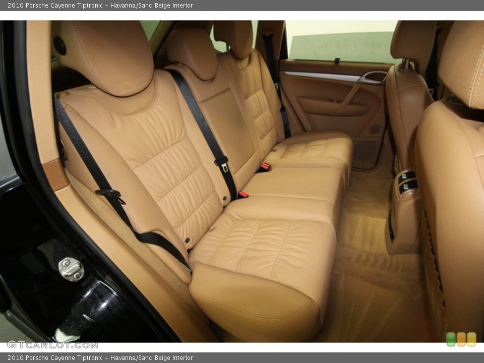 Havanna/Sand Beige Interior Rear Seat for the 2010 Porsche Cayenne Tiptronic #80404634