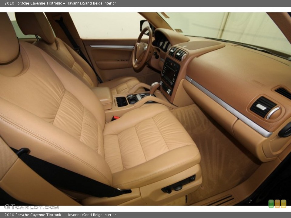 Havanna/Sand Beige Interior Front Seat for the 2010 Porsche Cayenne Tiptronic #80404657