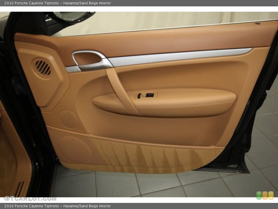 Havanna/Sand Beige Interior Door Panel for the 2010 Porsche Cayenne Tiptronic #80404700