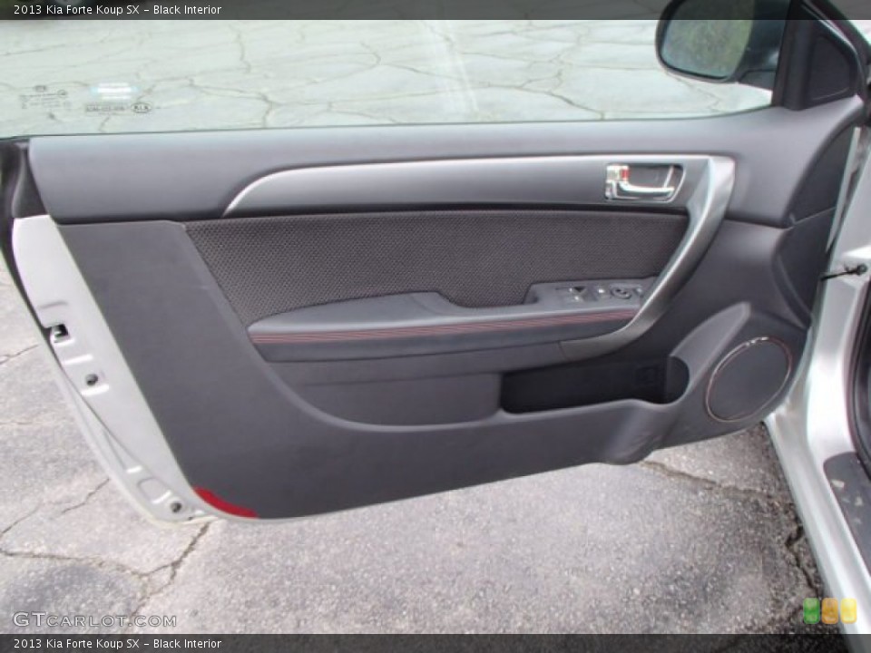 Black Interior Door Panel for the 2013 Kia Forte Koup SX #80407086
