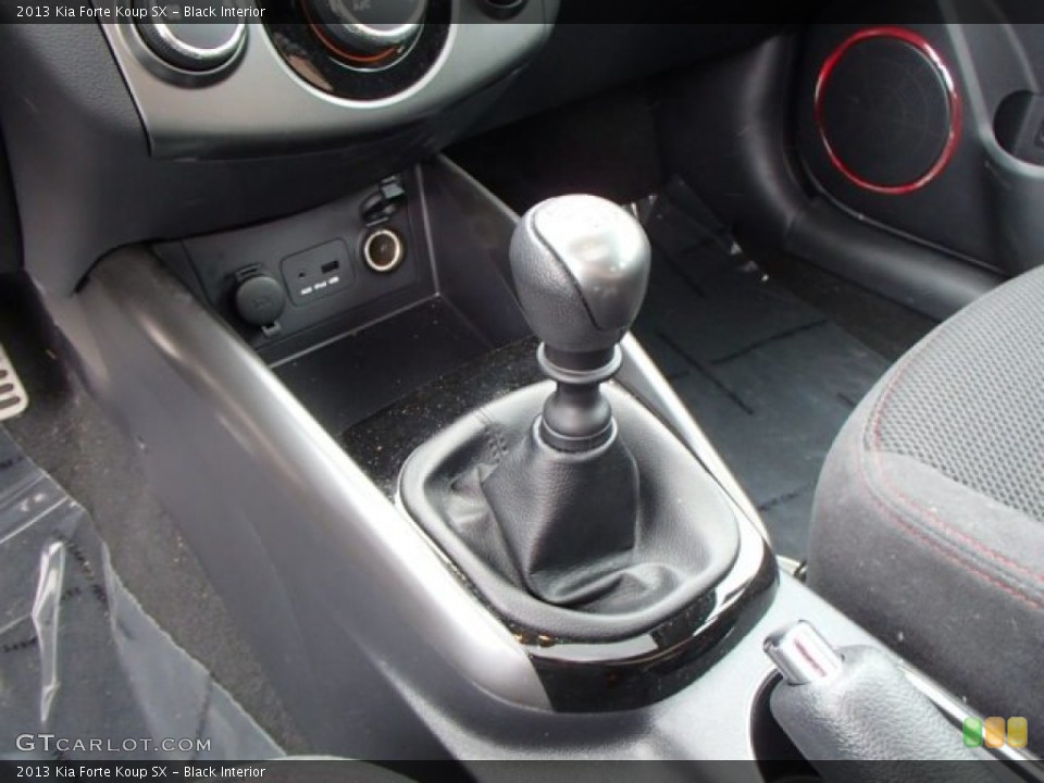 Black Interior Transmission for the 2013 Kia Forte Koup SX #80407190