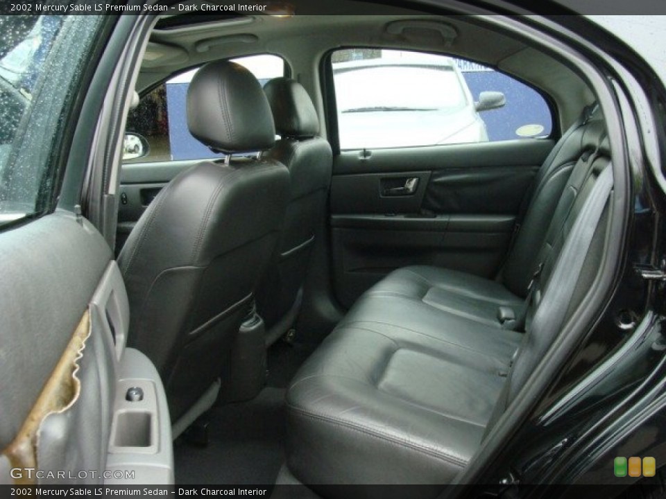 Dark Charcoal Interior Rear Seat for the 2002 Mercury Sable LS Premium Sedan #80408903