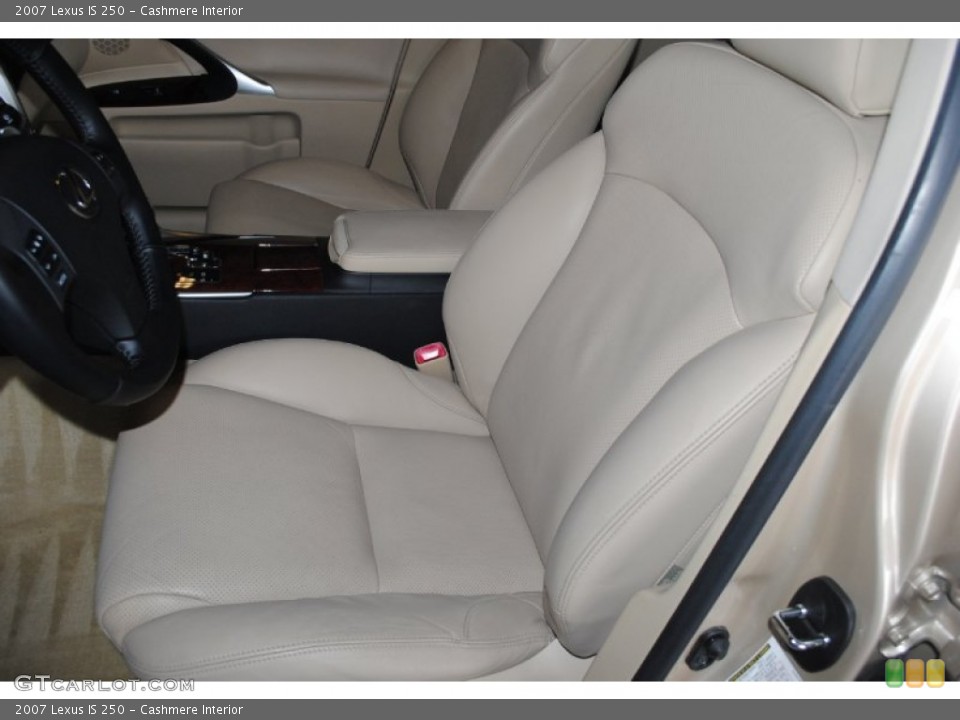 Cashmere Interior Front Seat for the 2007 Lexus IS 250 #80409159