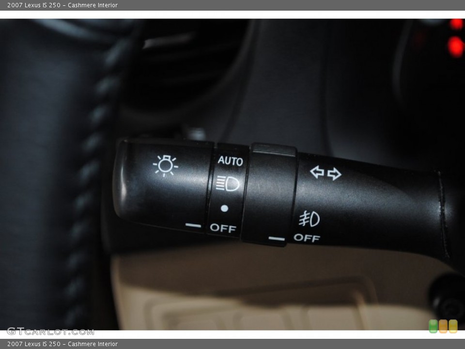 Cashmere Interior Controls for the 2007 Lexus IS 250 #80409652