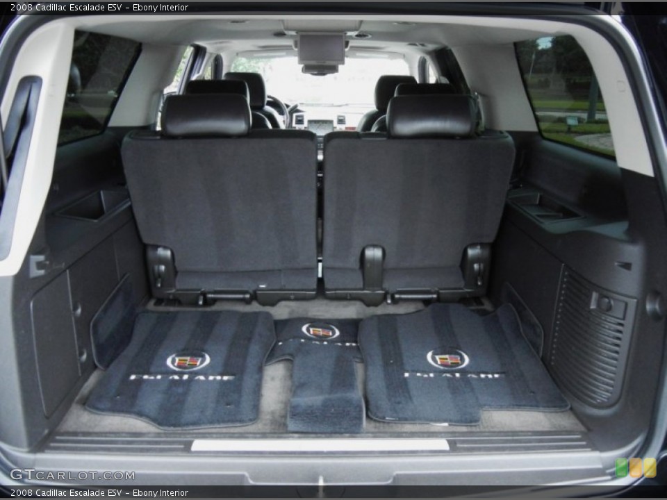 Ebony Interior Trunk for the 2008 Cadillac Escalade ESV #80410404