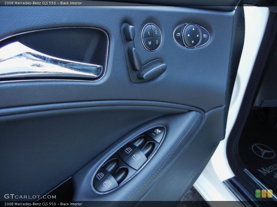 Black Interior Controls for the 2008 Mercedes-Benz CLS 550 #80410979