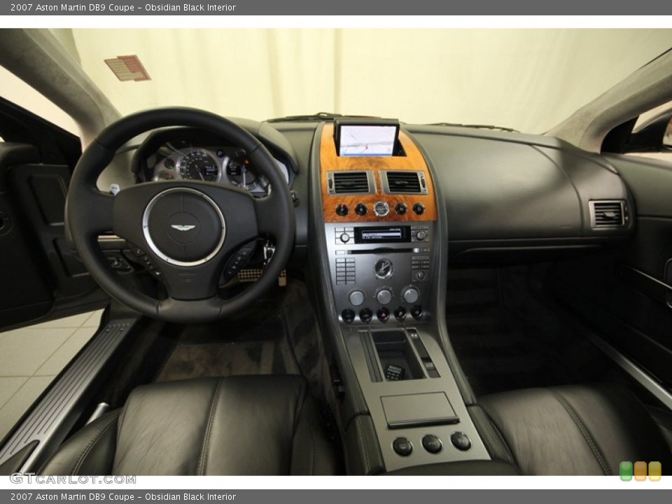 Obsidian Black Interior Dashboard for the 2007 Aston Martin DB9 Coupe #80413051