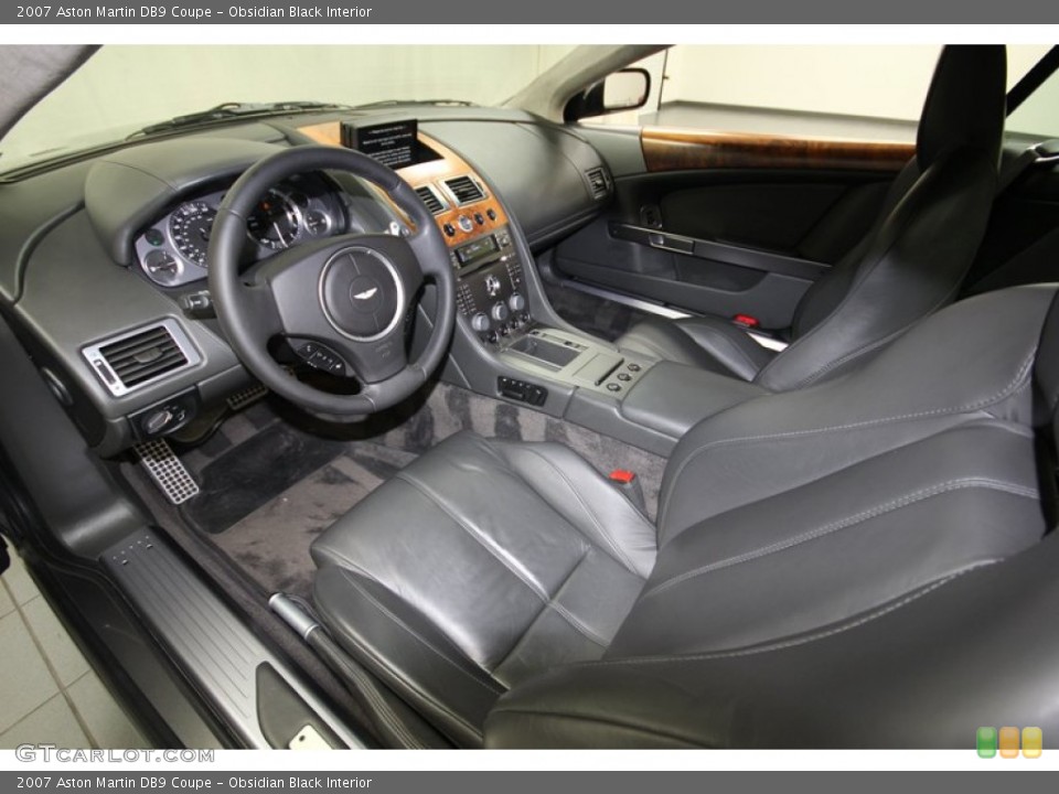 Obsidian Black Interior Prime Interior for the 2007 Aston Martin DB9 Coupe #80413271