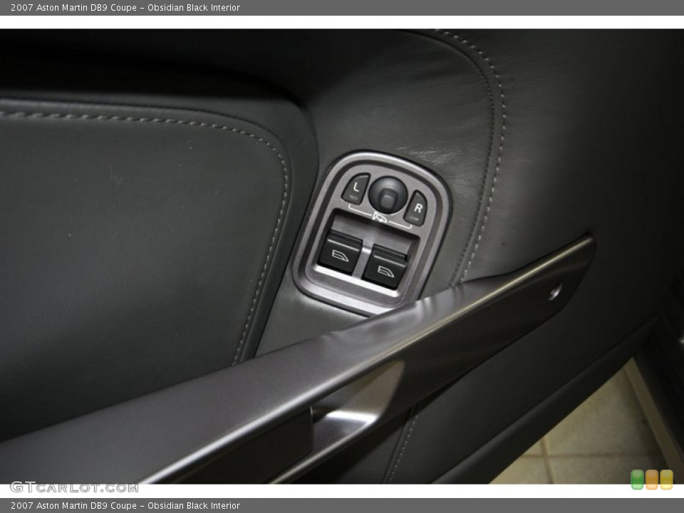 Obsidian Black Interior Controls for the 2007 Aston Martin DB9 Coupe #80413321