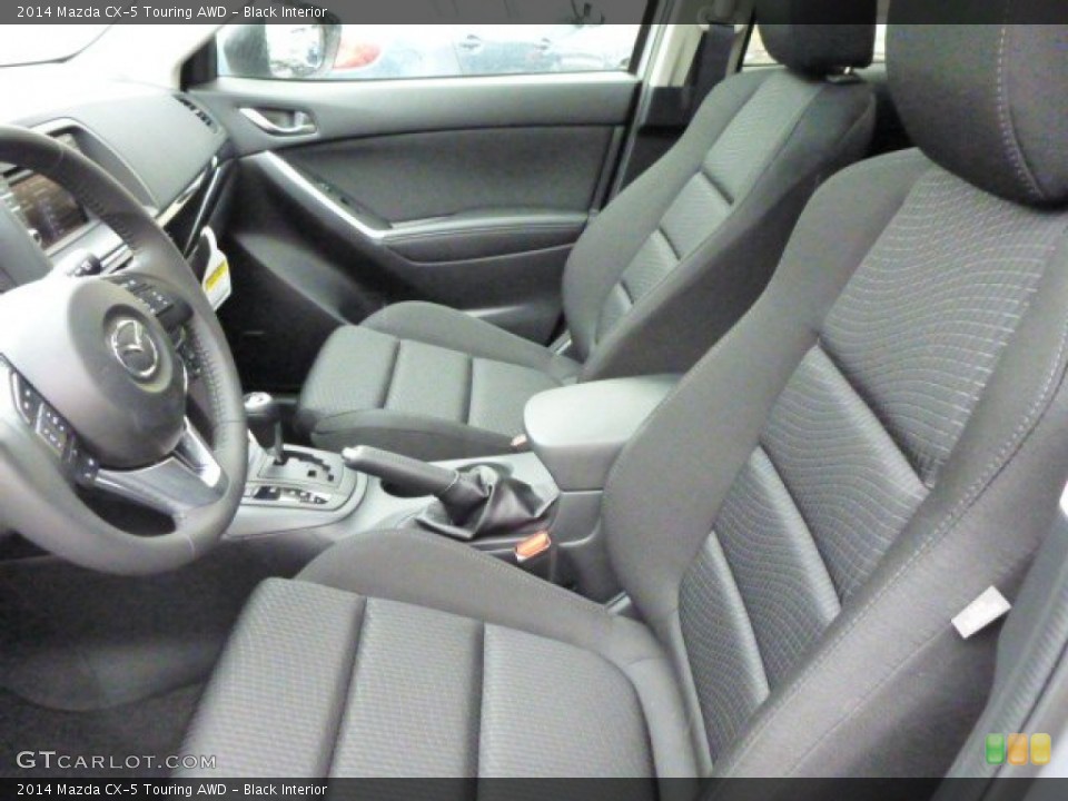 Black Interior Photo for the 2014 Mazda CX-5 Touring AWD #80413497