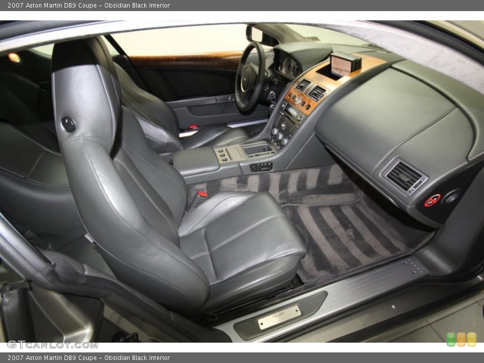 Obsidian Black Interior Photo for the 2007 Aston Martin DB9 Coupe #80413664