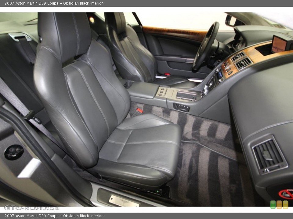 Obsidian Black Interior Photo for the 2007 Aston Martin DB9 Coupe #80413717
