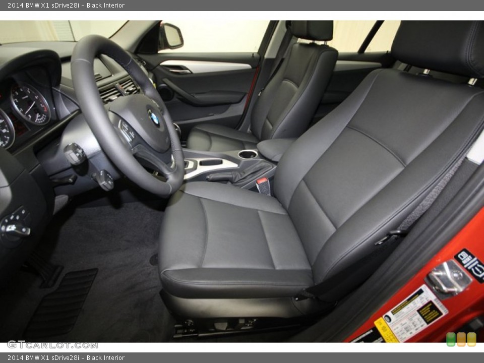 Black Interior Front Seat for the 2014 BMW X1 sDrive28i #80413931