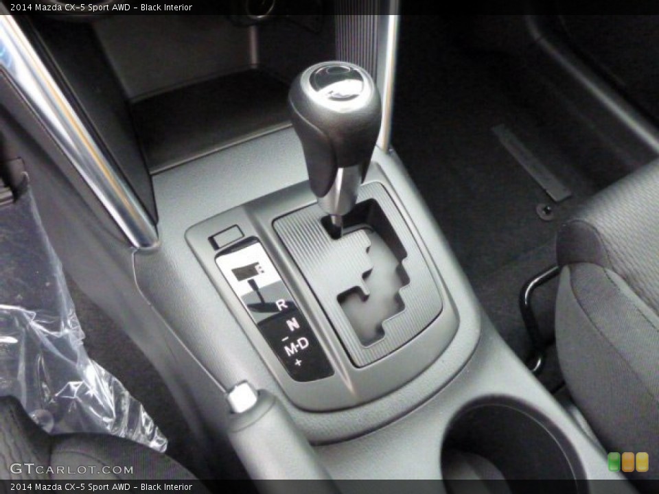Black Interior Transmission for the 2014 Mazda CX-5 Sport AWD #80414023
