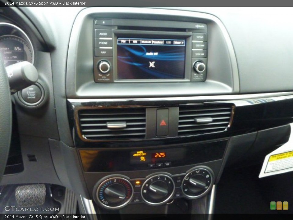 Black Interior Controls for the 2014 Mazda CX-5 Sport AWD #80414045