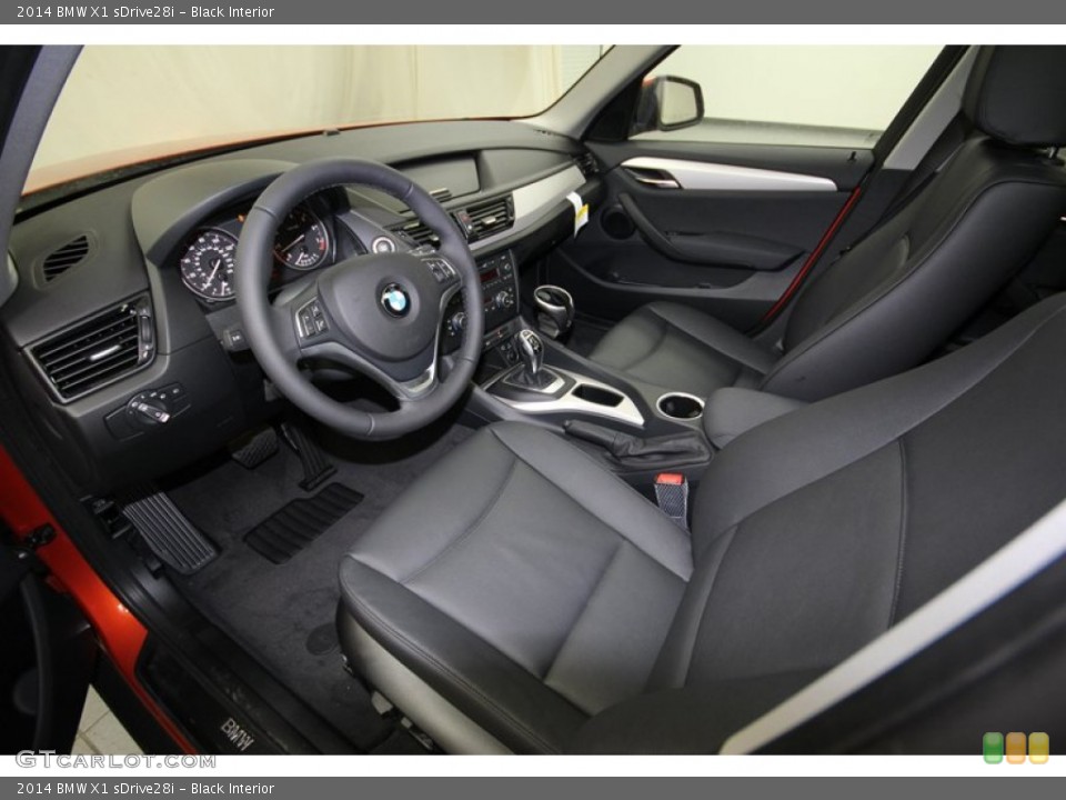 Black Interior Prime Interior for the 2014 BMW X1 sDrive28i #80414112