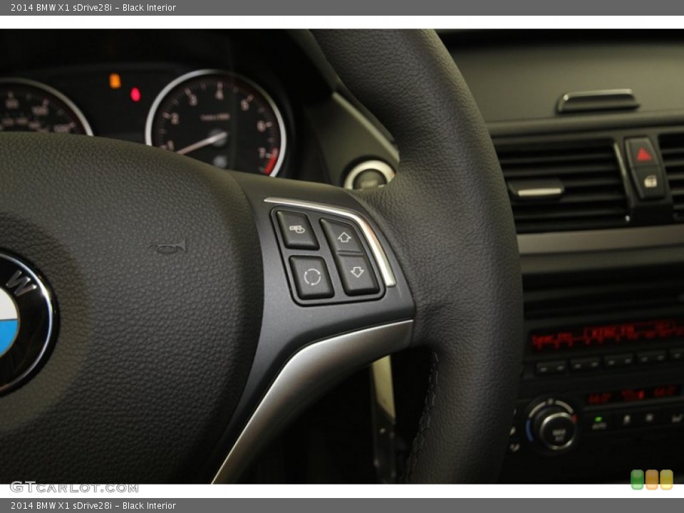 Black Interior Controls for the 2014 BMW X1 sDrive28i #80414350