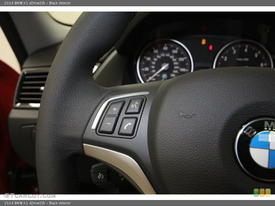 Black Interior Controls for the 2014 BMW X1 sDrive28i #80414374