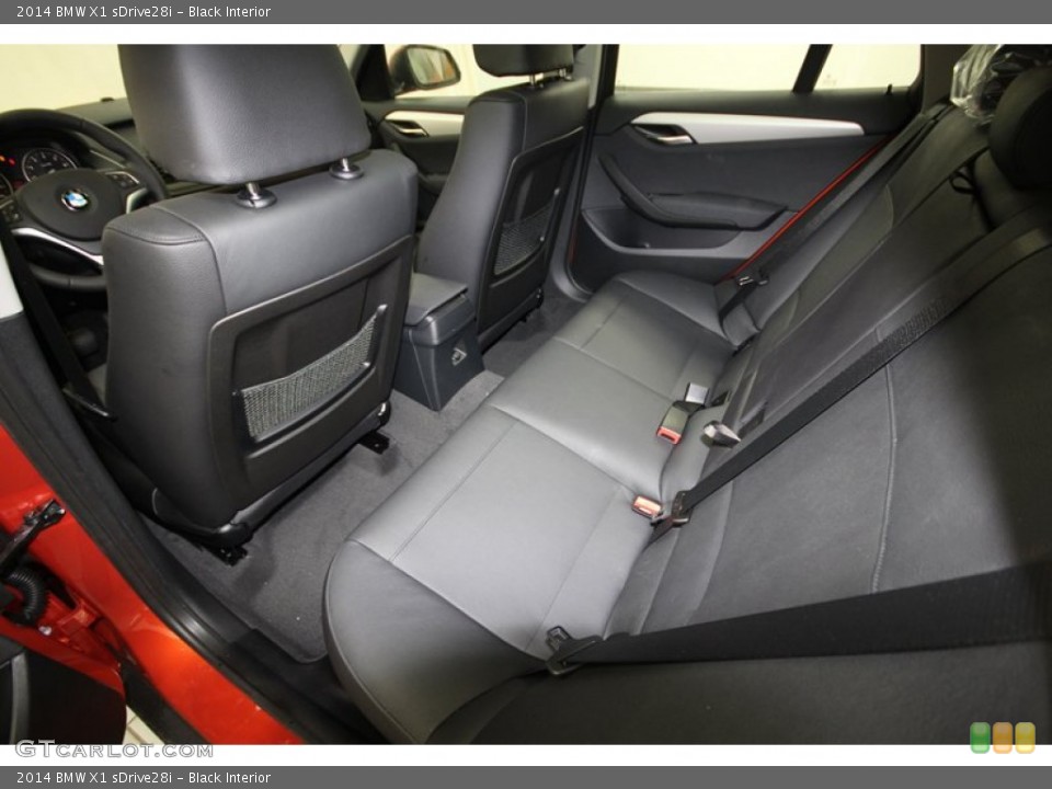 Black Interior Rear Seat for the 2014 BMW X1 sDrive28i #80414417