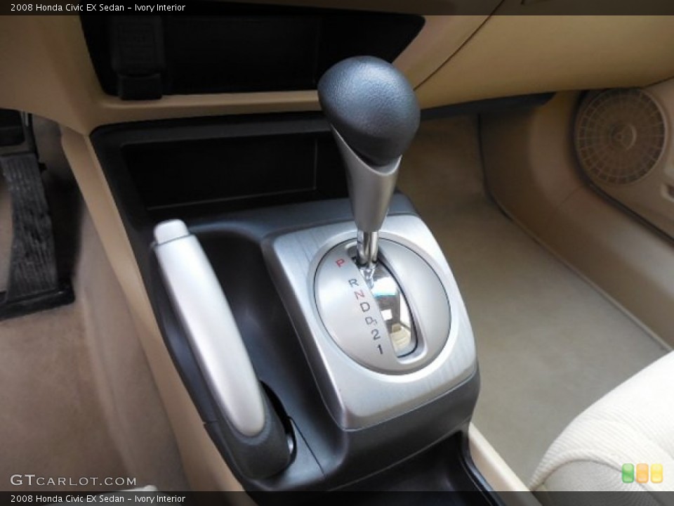 Ivory Interior Transmission for the 2008 Honda Civic EX Sedan #80415007