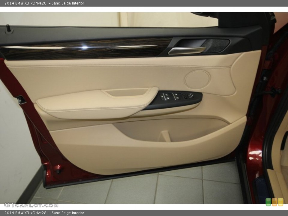 Sand Beige Interior Door Panel for the 2014 BMW X3 xDrive28i #80415369