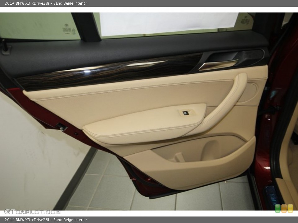 Sand Beige Interior Door Panel for the 2014 BMW X3 xDrive28i #80415671