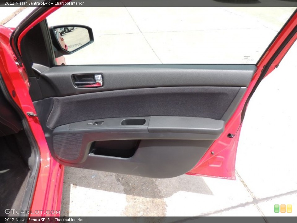 Charcoal Interior Door Panel for the 2012 Nissan Sentra SE-R #80416495