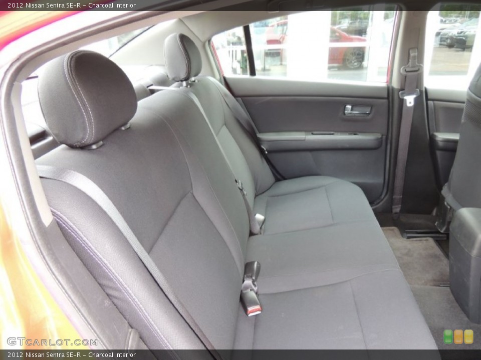 Charcoal Interior Rear Seat for the 2012 Nissan Sentra SE-R #80416516