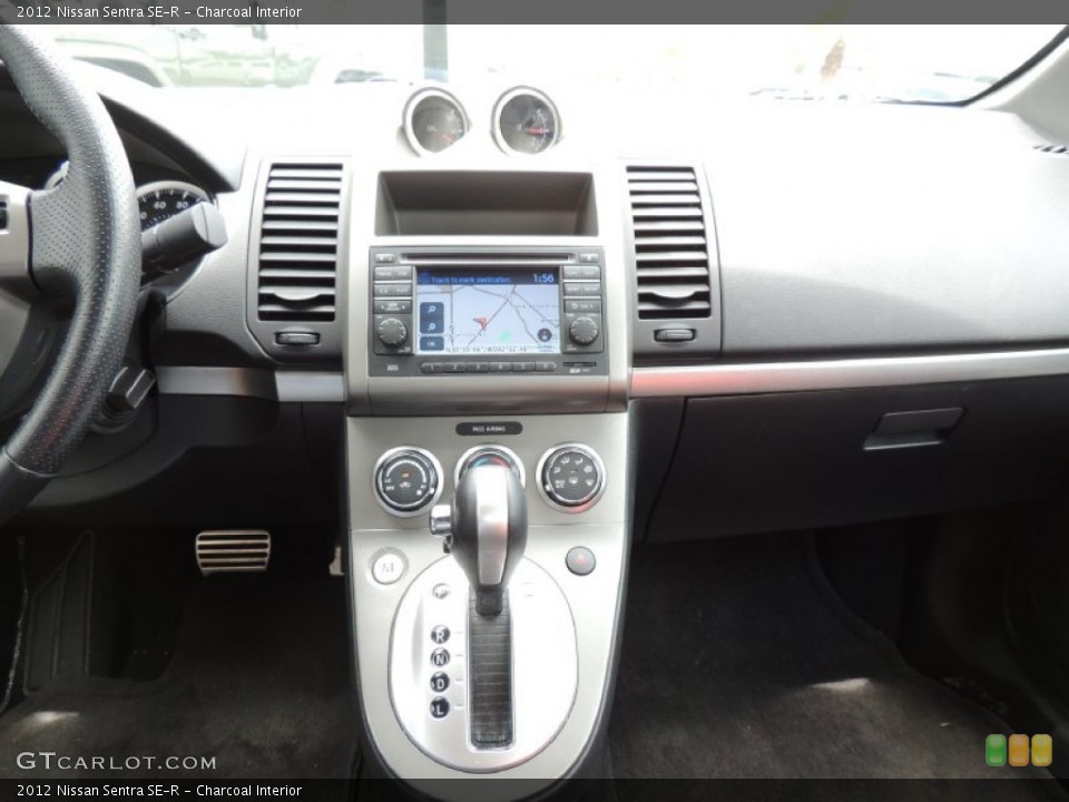 Charcoal Interior Controls for the 2012 Nissan Sentra SE-R #80416698