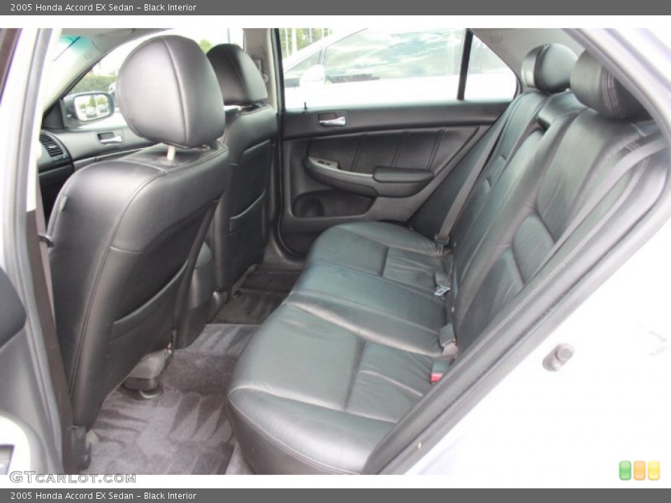 Black Interior Rear Seat for the 2005 Honda Accord EX Sedan #80418351
