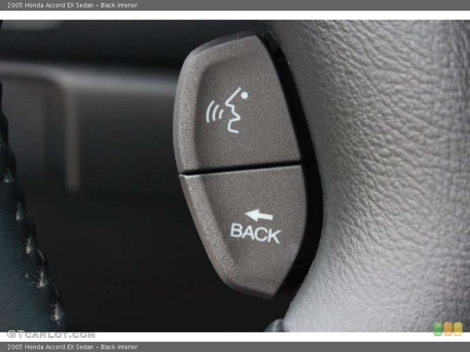 Black Interior Controls for the 2005 Honda Accord EX Sedan #80418617