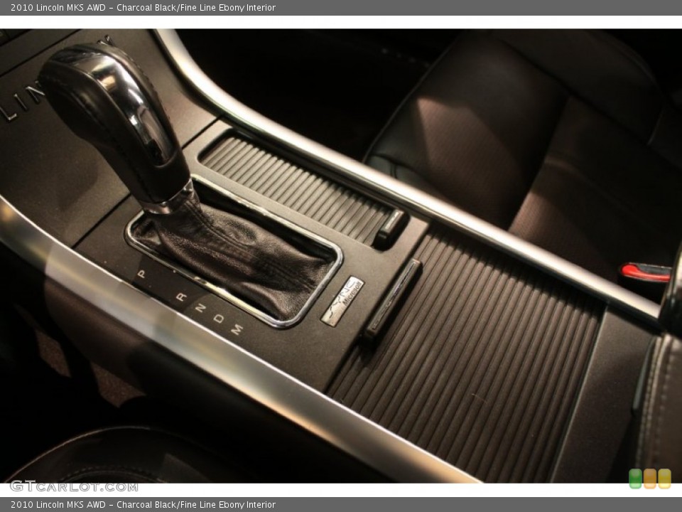 Charcoal Black/Fine Line Ebony Interior Transmission for the 2010 Lincoln MKS AWD #80420127